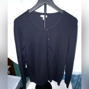 Croft & Barrow Women's Classic Black Cardigan